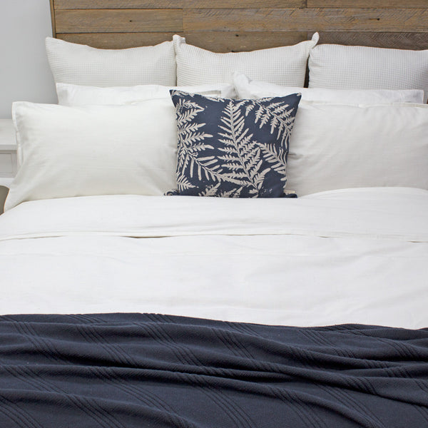 Midnight Blue Vintage Cotton Quilt Covers Ecodownunder