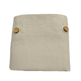 Beige Linen Pillowcases in pairs | fits a standard size pillow |  finisihed with a 1cm tairloed edge and coconut buttons | Ecodownunder (7827892568317) (7974194348285)