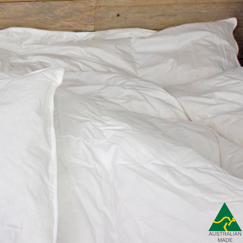 Australian Made King Single Duck Down & Feather Quilts Ecodownunder