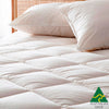 350gsm Long Single Washable Australian Wool Mattress Topper (8299164238077)