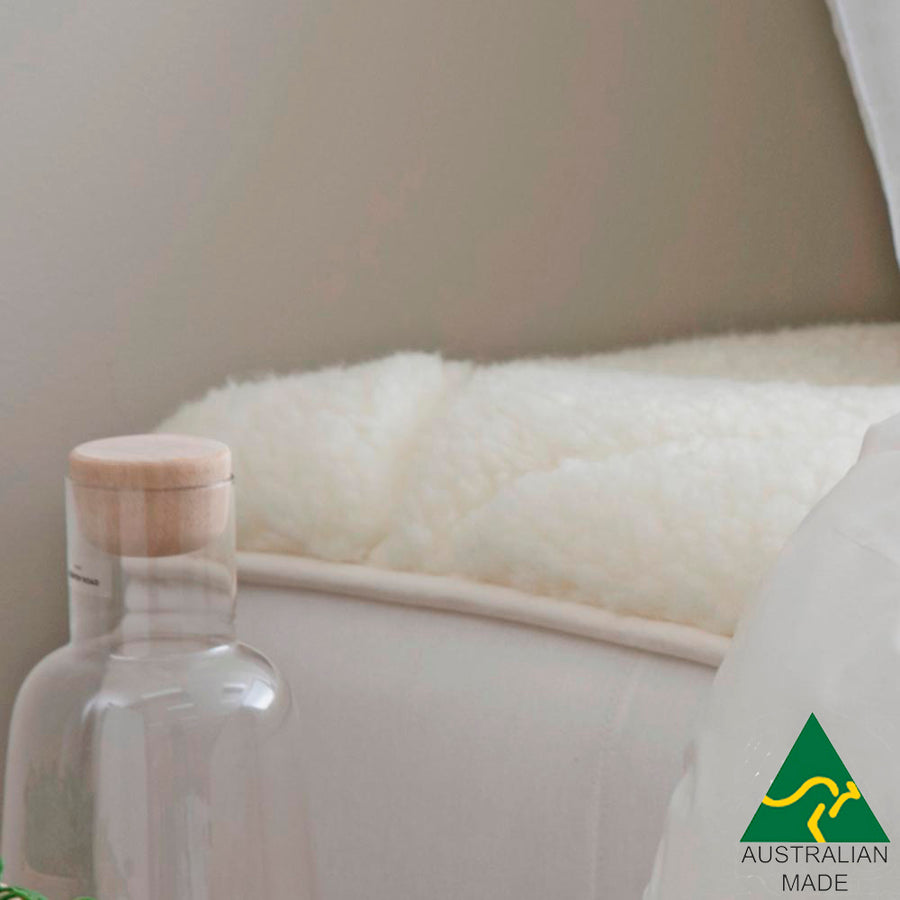 Australian Made Mattress Toppers, Reversible | Ecodownunder