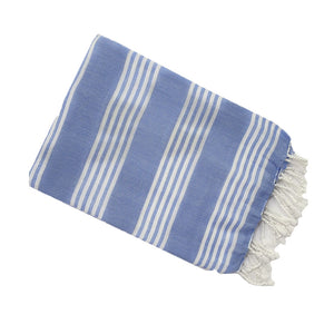 Turkish Style Towel Classic Stripe Midnight (8738343387389) (8738928132349) (8738928197885)