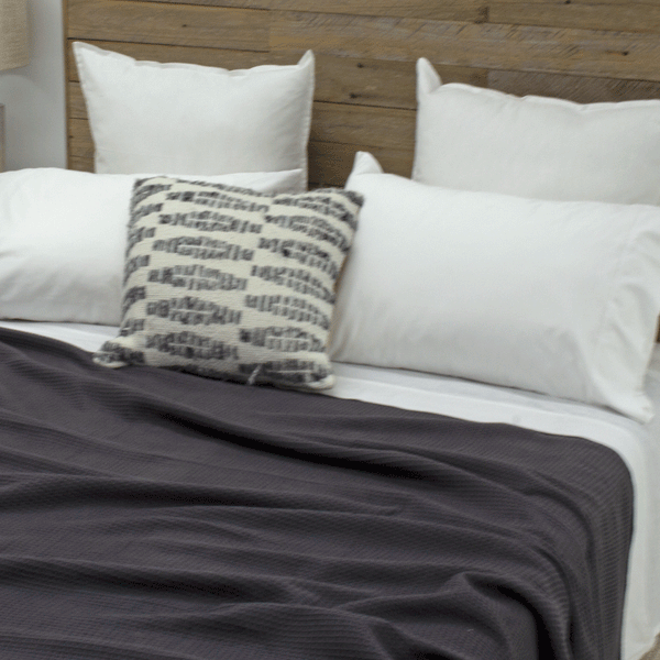 Blanket Coverlet Charcoal Ecodownunder Australia