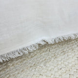 Linen Frayed Quilt Cover (8145513808125)