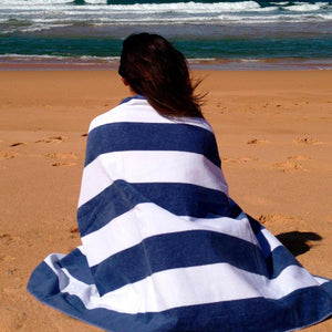 Cabana Medium Striped Beach Towels (7928041570557)