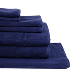 Bath Towel Range - Whitehaven Ribbed Organic Cotton