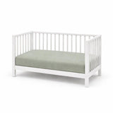 Cot Fitted Sheet - Organic Cotton Flannelette
