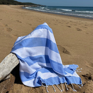 Turkish Style Towel Large Stripe (8164350853373)