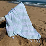 Turkish Style Towel Large Stripe (8164367696125)