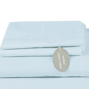 Standard Pillowcase Pair - Organic Cotton Sea Spray (9001697837309)
