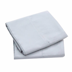 Standard - Pillowcase Pair - Signature Eco Cotton Soft Grey (9001660350717)