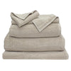Bath Sheet - Hotel Organic Cotton Stone (9001822978301) (9001827860733) (9001828909309)