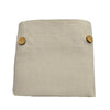 Beige Linen Pillowcases in pairs | fits a standard size pillow |  finisihed with a 1cm tairloed edge and coconut buttons | Ecodownunder (7827897483517) (8285570466045)