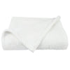 Throw Waffle Organic Cotton White (8745340666109) (8751214625021)