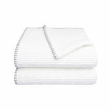 Coverlet - Organic Cotton White -Trim