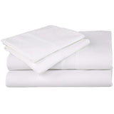 White Single Bed Size Sheet Set  made from 100% eco cotton | Ecodownunder Australia (7676765241597) (8210789925117)