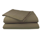 Khaki King Size Bed 500 TC Sateen Cotton Sheet Set.  No harsh chemicals | Ecodownunder (7699632652541) (8028245295357)