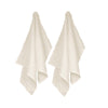 Almond linen tea towels are super absorbent | Sets of 2 | great for drying glassware | Ecodownunder (7817052455165)