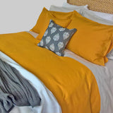Linen Quilt Cover Set incl Pillowcases (7901022748925) (8053244821757)