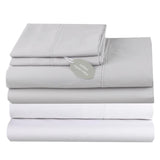 Super King Organic Cotton  Sheet Set in Grey or White.  Fits a standard Super King Mattress | Ecodownunder (7753080111357)