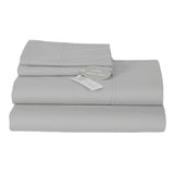 Super King Organic Cotton  Sheet Set in Light Grey.  Fits a standard Super King Mattress | Ecodownunder (7753080111357)