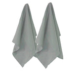 Mineral Grey linen tea towels are super absorbent | Sets of 2 | great for drying glassware | Ecodownunder (7816714846461)