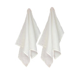 White linen tea towels are super absorbent  | Sets of 2 | great for drying glassware | Ecodownunder (7817021063421)