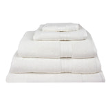 Luxury Organic Cotton Plush Bath Towels in White, matching Hand Towels, Face Washer & Bath Mats available| Ecodownunder (7702533603581)