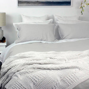 Linen Quilt Covers, get a sophisticated and relaxed look to your bedroom. A great range of colours and sizes to choose from | Ecodownunder (7796542832893)