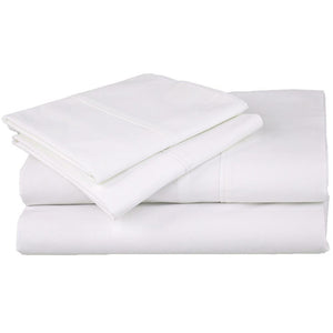 White King Single Bed Size Sheet Set in 500 TC Sateen Eco Cotton | Ecodownunder (7678533206269)